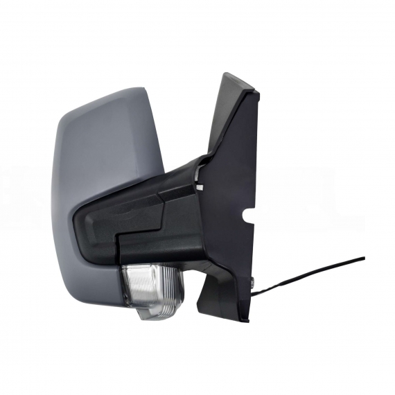 Acessar a peça Espelho retrovisor manual direito, preparado, convexo, com pisca (2 pinos)