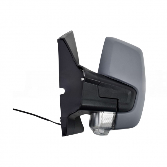 Acessar a peça Espelho retrovisor manual esquerdo, preparado, convexo, com pisca (2 pinos)