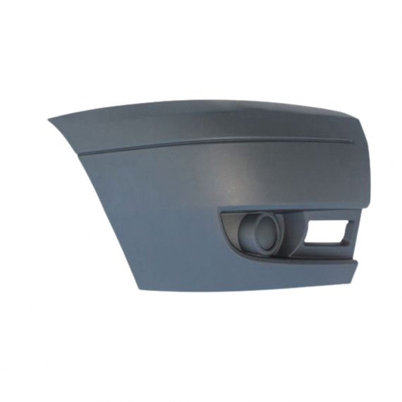 Acessar a peça Ponta do para-choques frente direita, cinzento escuro