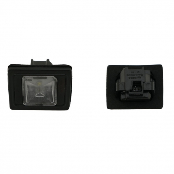 Acessar a peça Luz de matrícula, LED