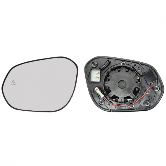Acessar a peça Vidro + suporte espelho retrovisor esquerdo, convexo, aquecido, side (2 pinos)