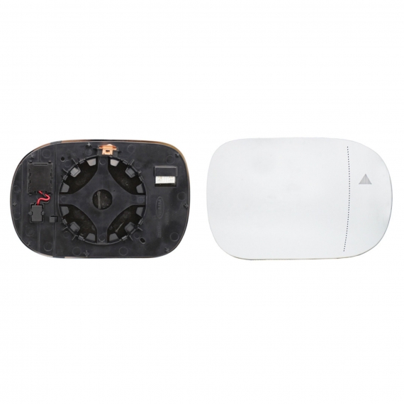 Acessar a peça Vidro + suporte espelho retrovisor direito, asférico, aquecido, side (2 pinos)