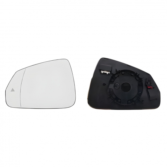 Acessar a peça Vidro + suporte espelho retrovisor esquerdo, asférico, aquecido, side (2 pinos)