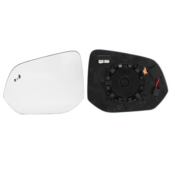 Acessar a peça Vidro + suporte espelho retrovisor esquerdo, convexo, aquecido, side (2 pinos)