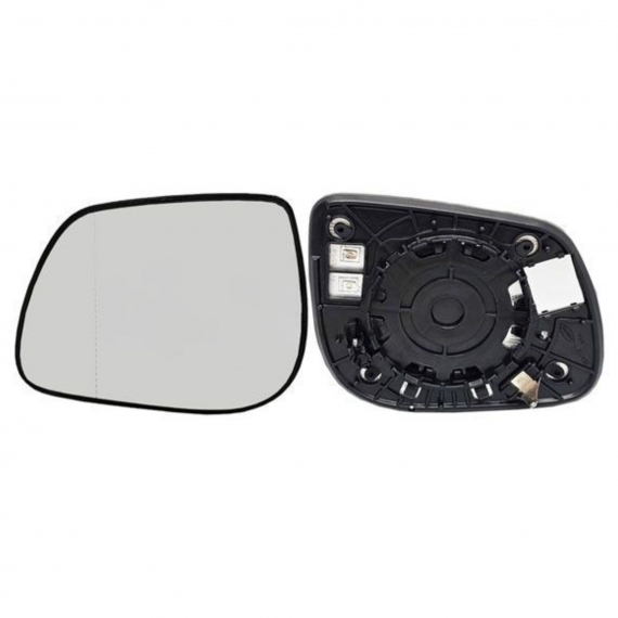 Acessar a peça Vidro + suporte espelho retrovisor esquerdo, asférico, aquecido (2 pinos)