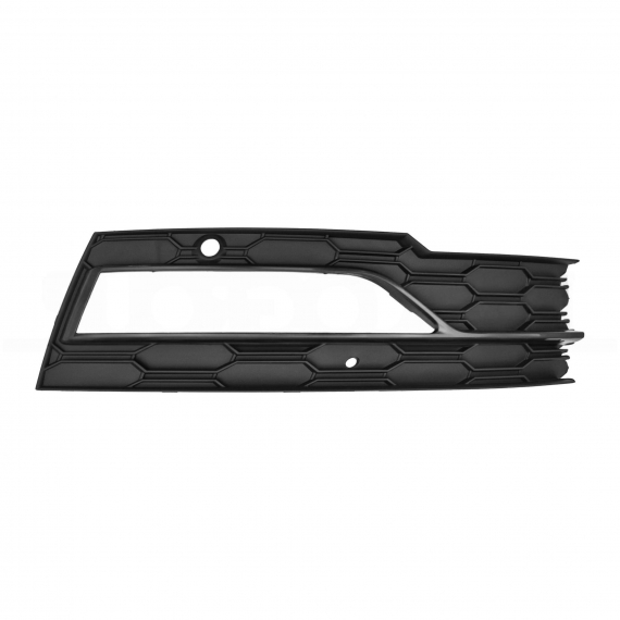 Acessar a peça Grelha para-choques frente direito, preta, com orifícios faróis de nevoeiro