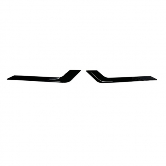 Acessar a peça Kit friso para-choques traseiro, preto brilhante