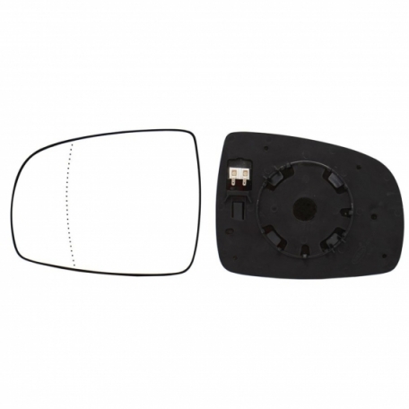 Acessar a peça Vidro + suporte espelho retrovisor esquerdo, asférico, aquecido (2 pinos)