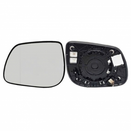 Acessar a peça Vidro + suporte espelho retrovisor esquerdo, asférico, aquecido (2 pinos)