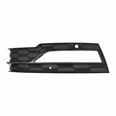 Acessar a peça Grelha para-choques frente esquerdo, preta, com orifícios faróis de nevoeiro