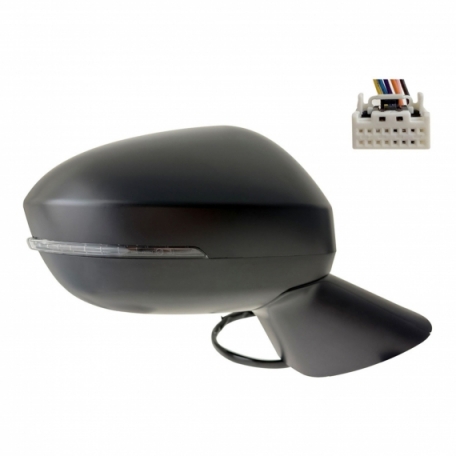 Acessar a peça Espelho retrovisor elétrico direito, convexo, aquecido, preparado, com pisca (6 pinos)