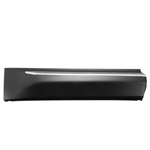 Acessar a peça Friso da porta traseira direita, perfil cromado