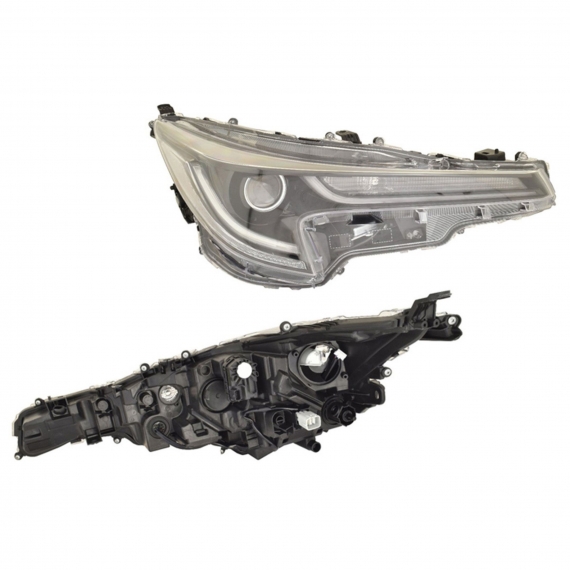 Acessar a peça Farol elétrico direito, LED (Motor)