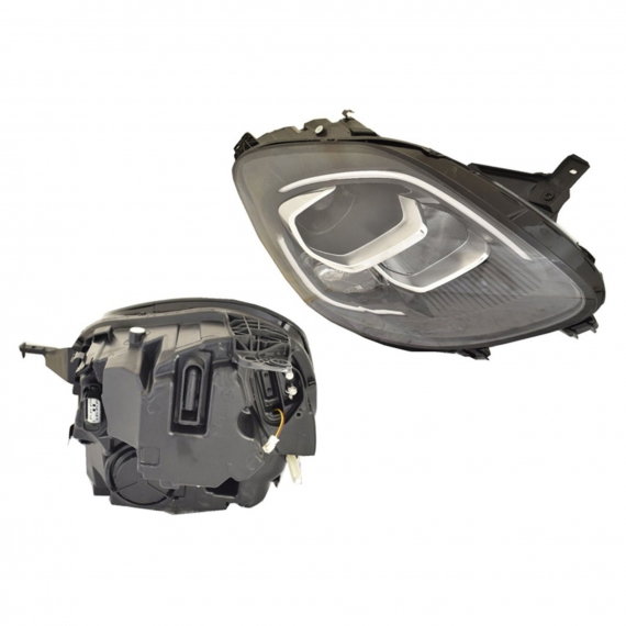 Acessar a peça Farol elétrico direito, H1, LED