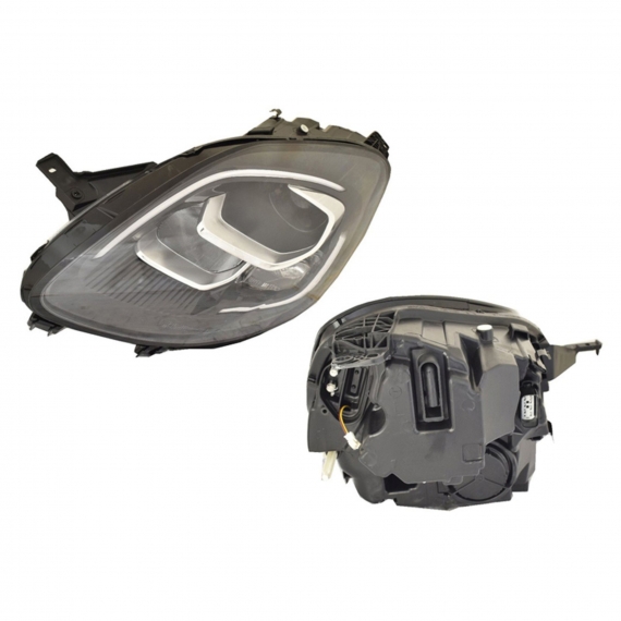 Acessar a peça Farol elétrico esquerdo, H1, LED