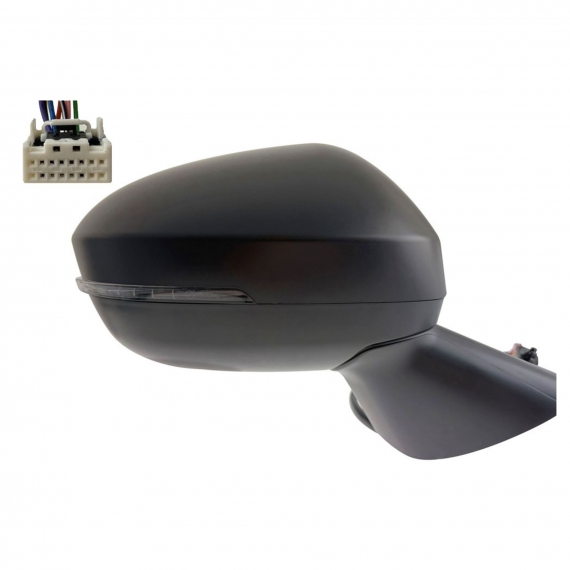 Acessar a peça Espelho retrovisor elétrico direito, convexo, aquecido, preparado, rebatível, com pisca (8 pinos)
