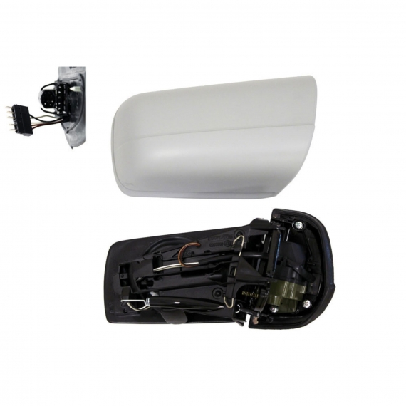 Acessar a peça Espelho retrovisor esquerdo elétrico, asférico, aquecido, rebatível, preparado