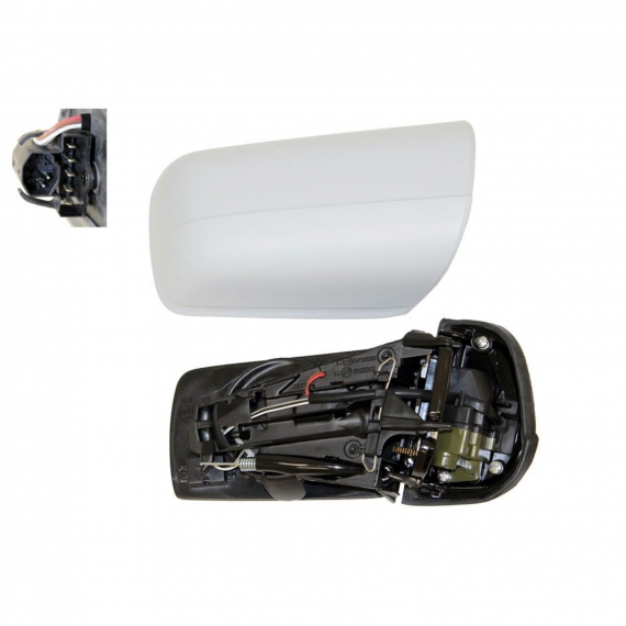 Acessar a peça Espelho retrovisor esquerdo elétrico, asférico, aquecido, rebatível, preparado (A partir de 1996)