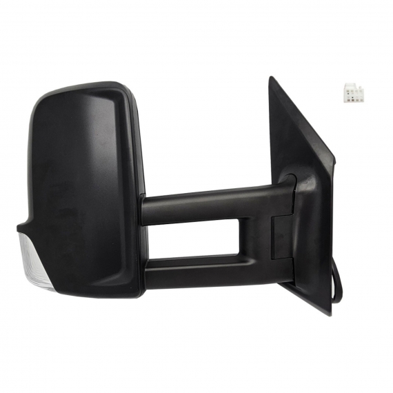 Acessar a peça Espelho retrovisor manual direito, convexo, com pisca (2 pinos) (braço longo)