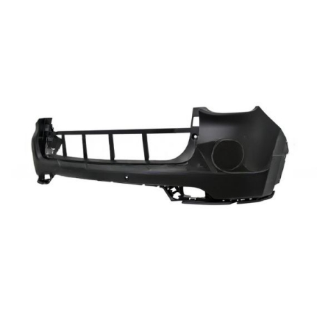 Acessar a peça Para-choques traseiro preparado, orifícios para sensores, com suportes para sensores