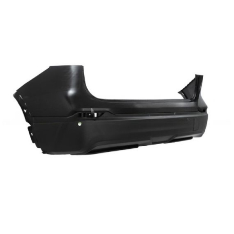 Acessar a peça Para-choques traseiro, preto, orifícios para sensores, com tampa de gancho (Mod.Visia/Acenta)