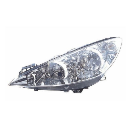 Acessar a peça Farol elétrico esquerdo, H1+H7, luz de diurna