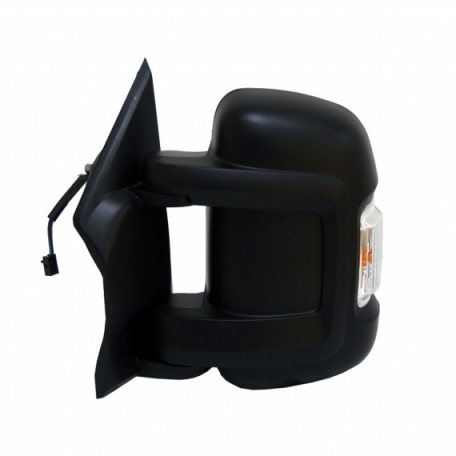 Acessar a peça Espelho retrovisor elétrico esquerdo, convexo, aquecido, com pisca (16W), sonda (pinos) (braço curto)
