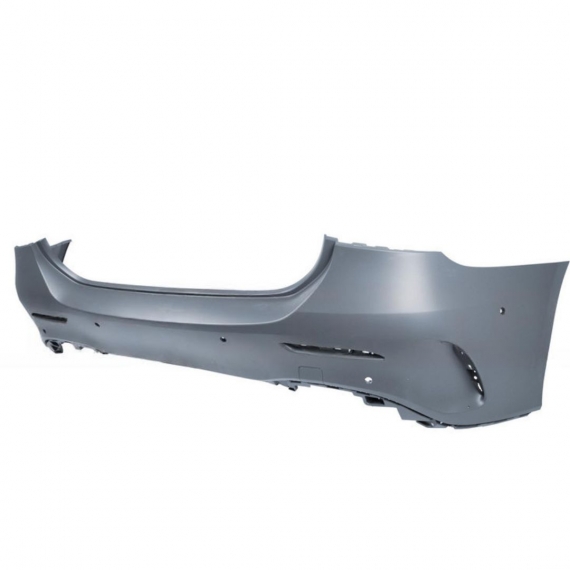 Acessar a peça Para-choques traseiro, preparado, com tampa de gancho, orifícios para sensores, park assist, com suportes (Mod. A 35 AMG)