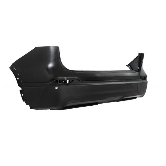 Acessar a peça Para-choques traseiro, preto, orifícios para sensores, com tampa de gancho (Mod.Visia/Acenta)