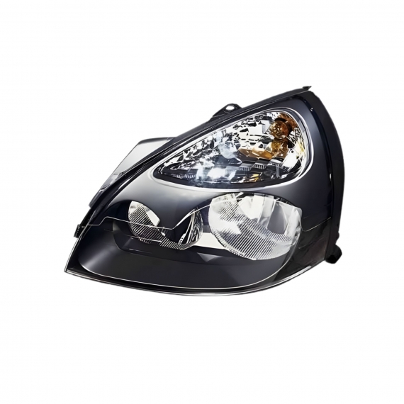 Acessar a peça Farol elétrico esquerdo, preto, H1+H7