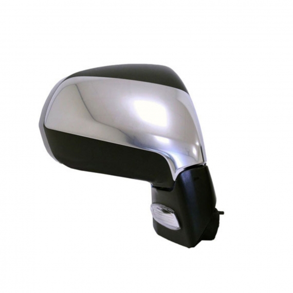 Acessar a peça Espelho retrovisor elétrico direito, cromado, convexo, aquecido, com pisca, sonda (8 pinos)