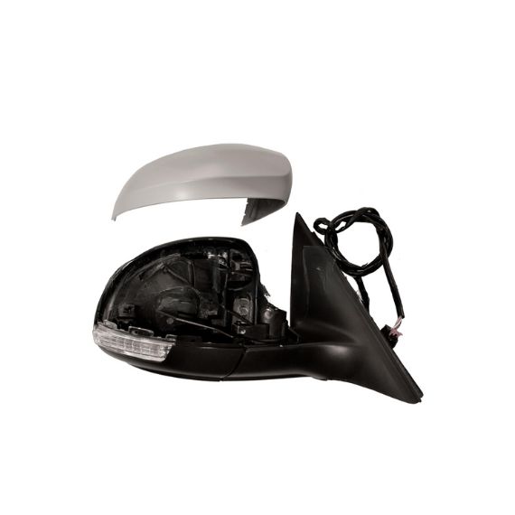 Acessar a peça Espelho retrovisor direito elétrico aquecido, convexo, rebatível, preparado, com pisca, cortesia, com memória (13 pinos)