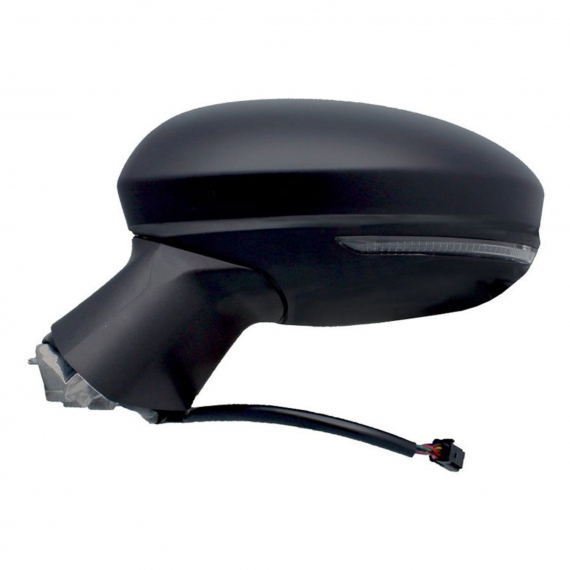 Acessar a peça Espelho retrovisor elétrico esquerdo, asférico, aquecido, com pisca (7 pinos)