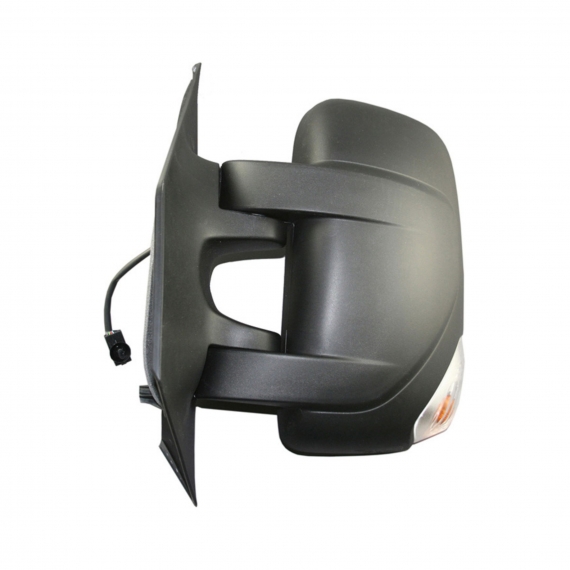 Acessar a peça Espelho retrovisor elétrico esquerdo, convexo, aquecido, com pisca (7 pinos) (braço curto)