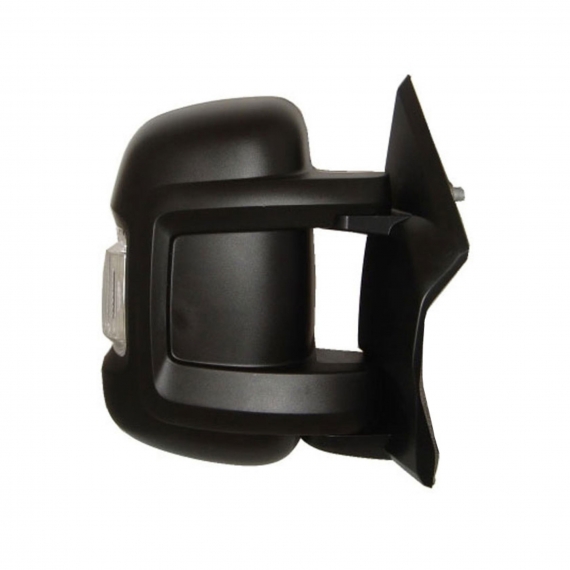 Acessar a peça Espelho retrovisor manual direito, convexo, com pisca (2 pinos) (braço curto)