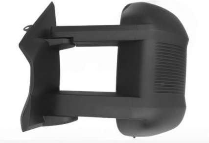 Acessar a peça Espelho retrovisor elétrico do lado esquerdo, convexo, aquecido, com pisca, gravado, sensor. Braço longo