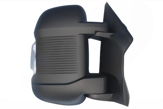 Acessar a peça Espelho retrovisor direito elétrico, com pisca, convexo, aquecido, gravado. Braço curto